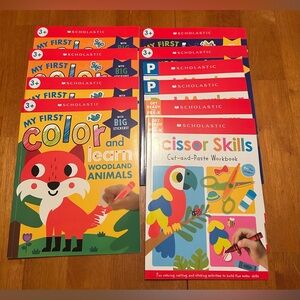 Scholastic Colorful Learning Book Set for Kids / bundle of 10